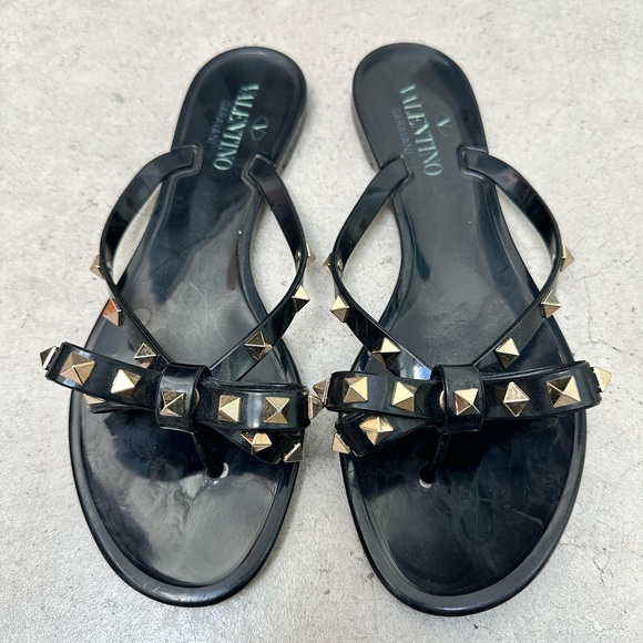 VALENTINO GARAVANI PVC SANDALS - Picture 1 of 4